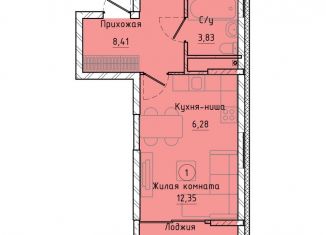 Продается квартира студия, 32.5 м2, Екатеринбург, Машинная улица, 1В/2, Машинная улица