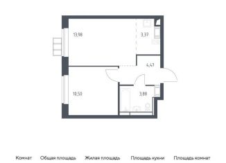 Продажа 1-комнатной квартиры, 36.2 м2, поселение Рязановское, Рязановское шоссе, ЖК Алхимово