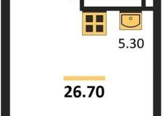 Продажа квартиры студии, 26.7 м2, Обь, Октябрьская улица, 5