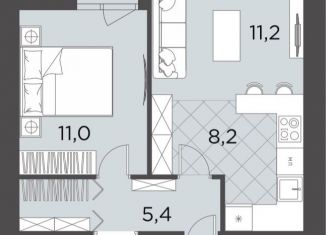 Продам 2-ком. квартиру, 43.1 м2, Волгоград, Советский район