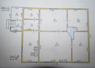 Продается дом, 90 м2, село Лосево