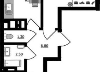 Продается 2-ком. квартира, 57.6 м2, Ростов-на-Дону, Раздорская улица, 2А, ЖК Грин Парк