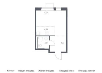 Продам квартиру студию, 27.3 м2, Москва, САО