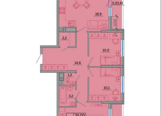Продам 3-комнатную квартиру, 78.9 м2, Краснодарский край, улица Герцена, 3Ак2