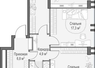 Трехкомнатная квартира на продажу, 151.6 м2, Москва