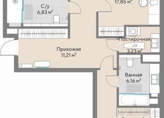 Продается двухкомнатная квартира, 98.4 м2, Свердловская область