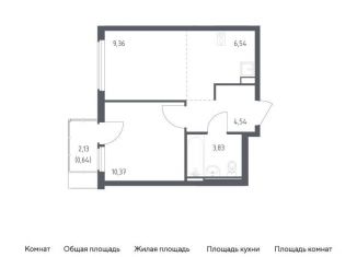 Продается 1-комнатная квартира, 35.3 м2, Москва, проезд Воскресенские Ворота, метро Бунинская аллея