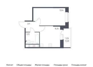 Продаю однокомнатную квартиру, 31.9 м2, Санкт-Петербург, жилой комплекс Новое Колпино, к39