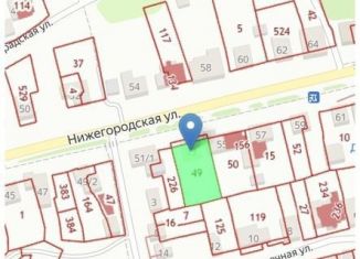 Продам участок, 13.2 сот., Гусь-Хрустальный, Нижегородская улица, 53