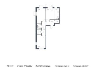 Продажа двухкомнатной квартиры, 68.8 м2, Санкт-Петербург