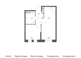 Продам 1-комнатную квартиру, 38.5 м2, Москва, ЮВАО