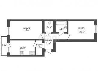 Продажа 2-комнатной квартиры, 53.7 м2, Самара, проспект Карла Маркса, 313