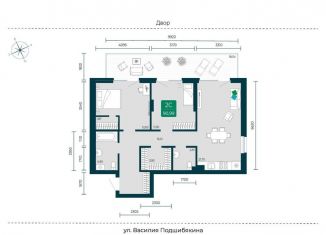 2-ком. квартира на продажу, 91 м2, Тюмень, Калининский округ