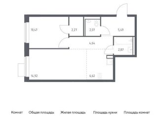 Продаю однокомнатную квартиру, 49.4 м2, Москва, Молжаниновский район