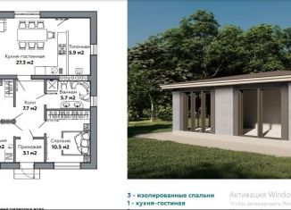 Продаю дом, 79 м2, село Глебовское, улица Чехова