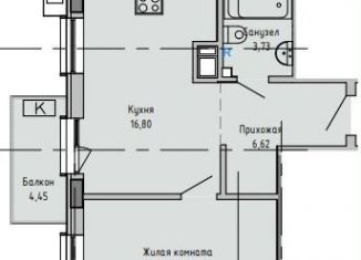 Продаю 1-комнатную квартиру, 43 м2, Евпатория, улица 9 Мая, 39