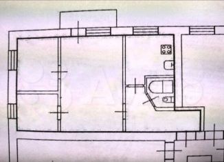 Трехкомнатная квартира на продажу, 47 м2, село Чистенькое, Советская улица, 86