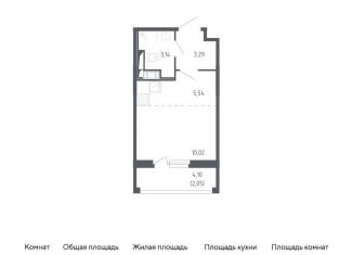 Продается квартира студия, 24 м2, Санкт-Петербург, жилой комплекс Сандэй, 7.2, Красносельский район