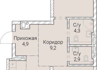 Продам 2-комнатную квартиру, 88.3 м2, Новосибирск, метро Заельцовская, Овражная улица, 2А