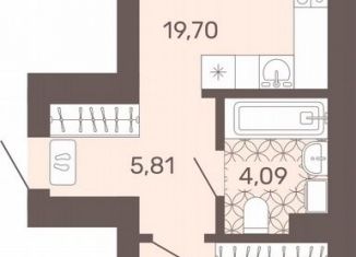 2-комнатная квартира на продажу, 45.5 м2, Чита