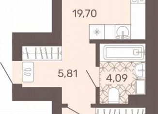 Продажа 2-комнатной квартиры, 45.5 м2, Чита