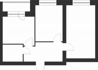 Продается 2-ком. квартира, 51.6 м2, Тула