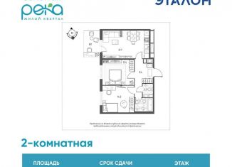 Продажа двухкомнатной квартиры, 66 м2, Омск, Кировский округ