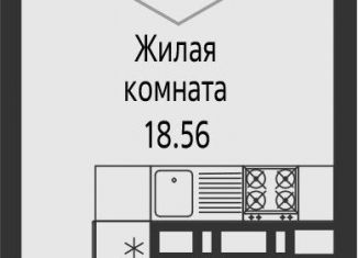 Продажа квартиры студии, 22.7 м2, Краснодар, микрорайон Черемушки