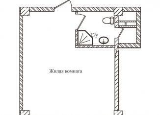 Квартира на продажу студия, 32.9 м2, Москва, Большой Строченовский переулок, 9, район Замоскворечье