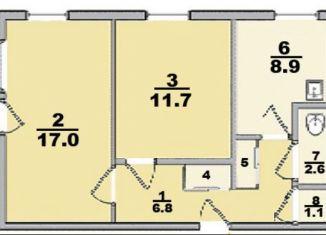 Продается 2-ком. квартира, 78.2 м2, Москва, улица Малая Ордынка, 36, улица Малая Ордынка