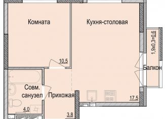 Продажа 1-комнатной квартиры, 35.8 м2, Ижевск, жилой район Ракетный