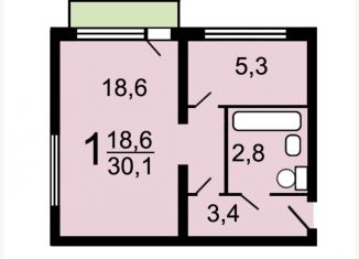 Продаю 1-ком. квартиру, 31 м2, Москва, проезд Добролюбова, 5А, метро Дмитровская