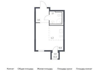 Продам квартиру студию, 22.3 м2, Москва, Молжаниновский район, жилой комплекс Молжаниново, к1