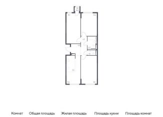 Четырехкомнатная квартира на продажу, 80.6 м2, Москва, Молжаниновский район, жилой комплекс Молжаниново, к1