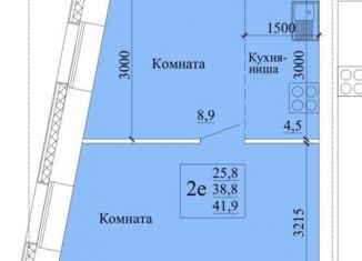 Продается квартира свободная планировка, 42 м2, Коми, Петрозаводская улица, 45