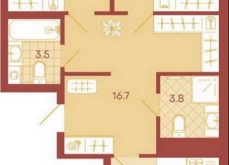 Продаю 2-комнатную квартиру, 67.6 м2, Пенза, Октябрьский район