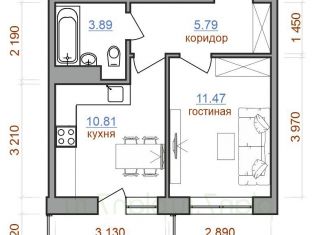 1-ком. квартира на продажу, 36.3 м2, рабочий поселок Маркова, жилой комплекс Ботаника, 6, ЖК Ботаника