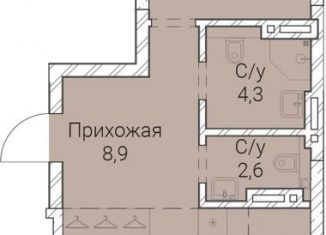 Продам однокомнатную квартиру, 67.7 м2, Новосибирск, метро Заельцовская, Овражная улица, 2А