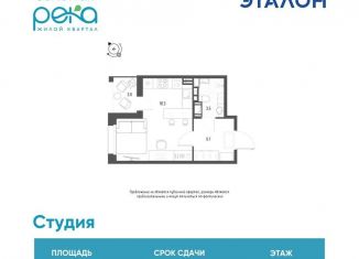 Квартира на продажу студия, 29.4 м2, Омск, Кировский округ