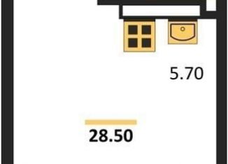 Продам квартиру студию, 28.5 м2, Обь, Октябрьская улица, 5
