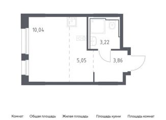 Продается однокомнатная квартира, 22.2 м2, Москва, ЮАО, жилой комплекс Квартал Герцена, к2