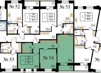 Продается 2-ком. квартира, 64.5 м2, Ленинградская область, Медицинский проезд