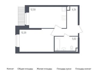 Продажа 1-комнатной квартиры, 36 м2, Санкт-Петербург, ЖК Живи в Рыбацком, жилой комплекс Живи в Рыбацком, 5