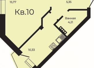 Продаю 1-комнатную квартиру, 36.9 м2, Заречный, Олимпийская улица