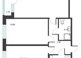 Продается 2-комнатная квартира, 69.2 м2, Санкт-Петербург, метро Василеостровская