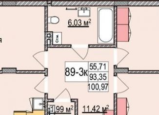 Продаю 3-ком. квартиру, 108.7 м2, Калининградская область, улица Гагарина, 87