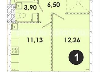 Продается 1-комнатная квартира, 37.5 м2, поселок Дзержинск, жилой комплекс Лето, 4