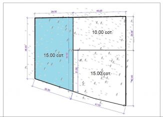 Продается участок, 15 сот., ДНТ Падь Еловая, 1-й Южный проезд, 34