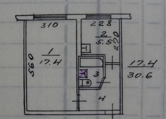 Продам 1-комнатную квартиру, 30.6 м2, Петропавловск-Камчатский, улица Карбышева, 4