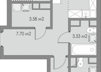 Продам 3-ком. квартиру, 65 м2, Оренбургская область, жилой комплекс Металлист, 7